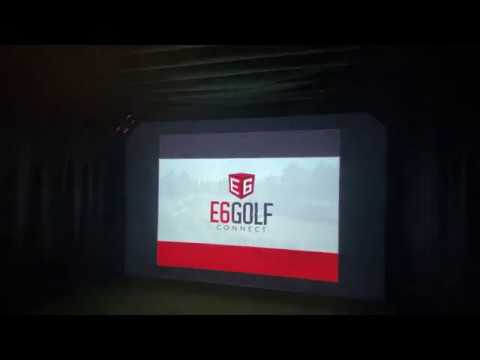 Flightscope MEVO+ Playing e6 Connect via iPad Air