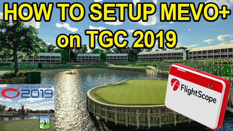 How to Setup TGC 2019 for Flightscope Mevo+ & Online Play