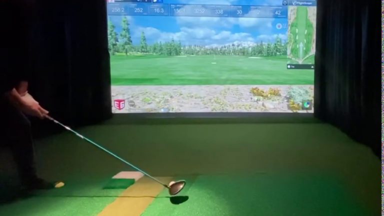 Flightscope MEVO+ Driver Test on e6 vs HD Golf