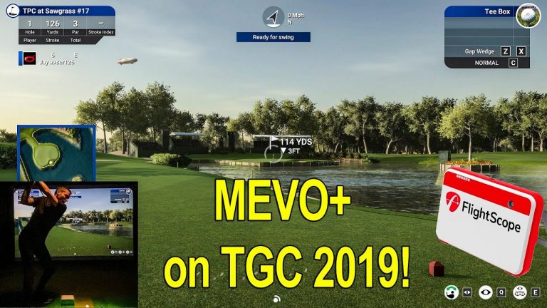 Flightscope Mevo+ Playing TGC 2019 Range & Play w/ Putting Demo – FIRST LOOK