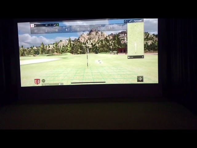 Flightscope MEVO+ Putting Test on iPhone with e6 Golf