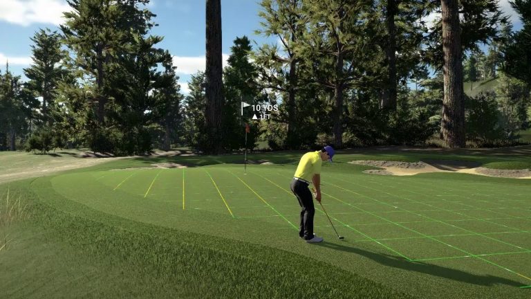 TGC 2019 Simulator Live Match Play – Flightscope Mevo+ vs SkyTrak