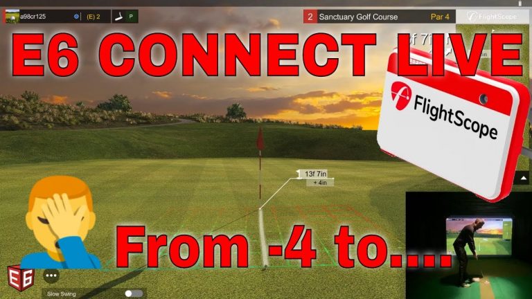 E6 Connect Golf LIVE- Playing 18 Holes at Sanctuary Golf Course  – BETA League