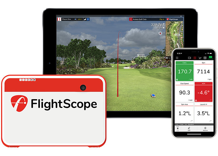 flightscope mevo plus golf simulator