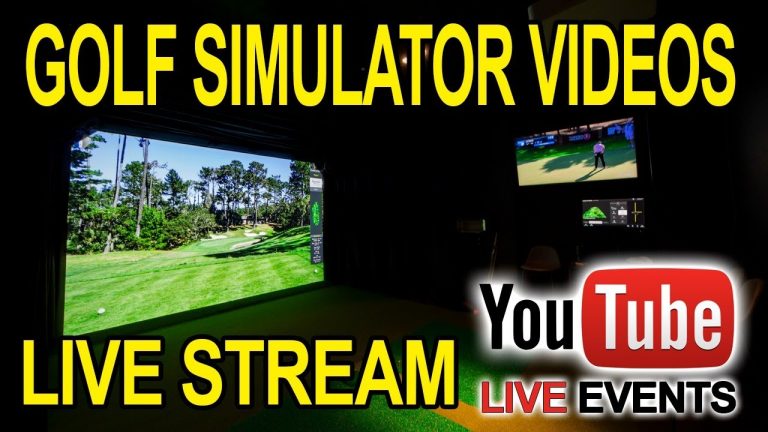 Golf Simulator Videos Live Stream