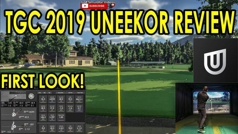 TGC 2019 – Uneekor Golf Simulator REVIEW – First Look!