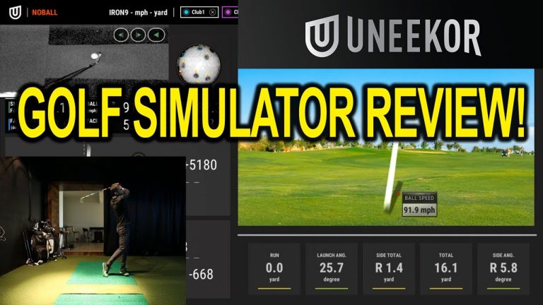 Golf Simulator Review – Uneekor QED – Ignite Software