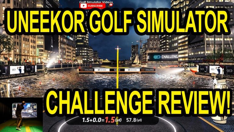 UNEEKOR GOLF SIMULATOR REVIEW – QED Refine Challenge Mode