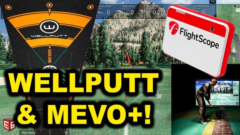 Flightscope Mevo Plus Setup – Wellputt Putting Mat Review