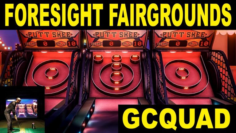 Foresight Fairgrounds Review with the GCQuad Golf Launch Monitor (Golf Simulator)