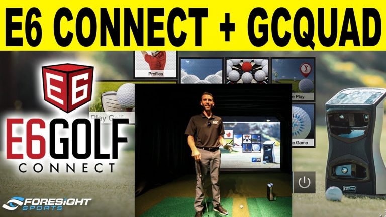 E6 Connect Golf Simulator Review w/ Foresight Sports GCQuad – FIRST LOOK!