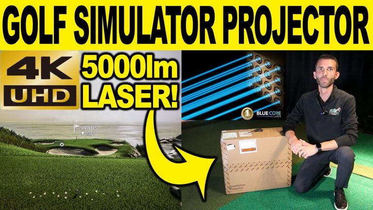 Best Golf Simulator Projector? BenQ LK953ST REVIEW – Unboxing, Specs, & MORE!