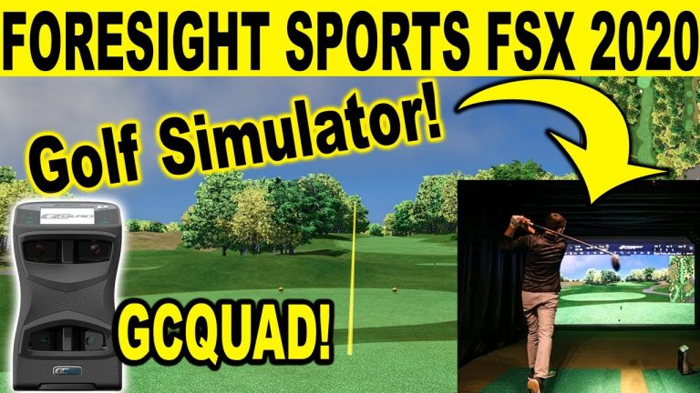Foresight Sports Golf Simulator – GCQuad on FSX 2020 at Egypt Valley Golf Club