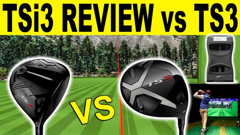 BEST DRIVER FOR DISTANCE? Titleist TSi3 REVIEW vs TS3 using GCQuad