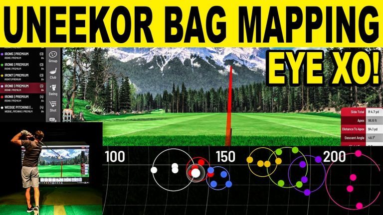 BAG MAPPING – UNEEKOR EYE XO – VIEW SOFTWARE REVIEW w/ PGA Professional Darren Husse