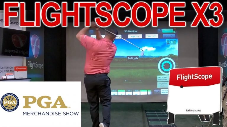 Flightscope X3 at the 2021 PGA Merchandise Show – LIVE