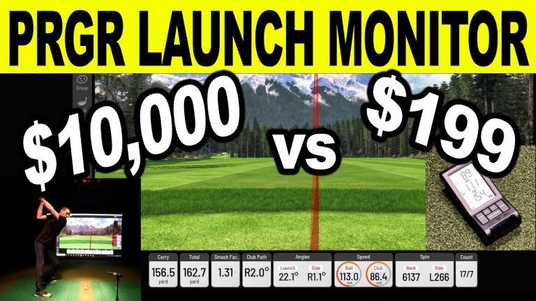 GOLF LAUNCH MONITOR REVIEW – PRGR BLACK vs UNEEKOR EYE XO ? (WOW)