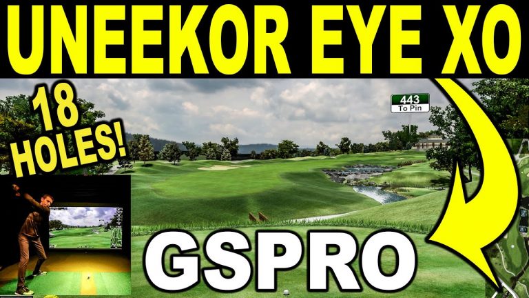 Playing Valhalla Golf Club on GSPro With UNEEKOR EYE XO (FULL 18 Holes)