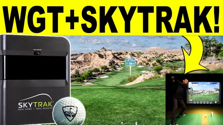 WGT Golf + SkyTrak Golf Simulator – First Look & Review (World Golf Tour)