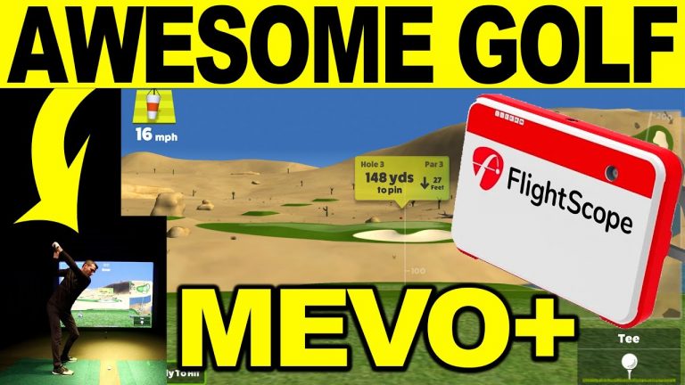 Flightscope Mevo+ Review – Awesome Golf Simulator (2021 BIG Update) ⛳