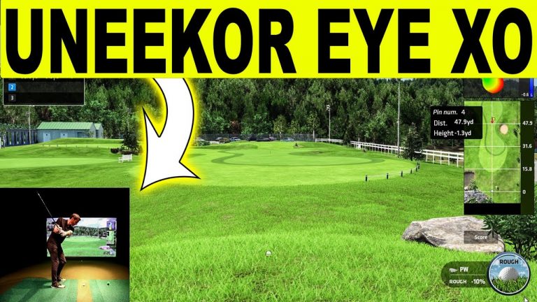 Golf Simulator Review – UNEEKOR EYE XO Short Game Complex Evaluation Mode
