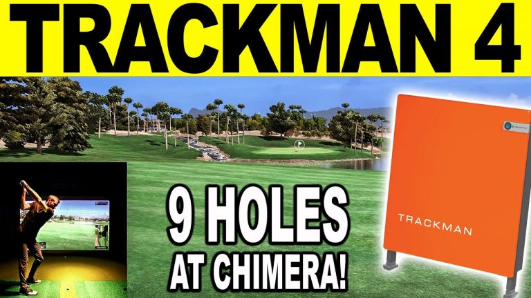 Trackman Golf Simulator – Playing 9 Holes at Chimera with Trackman 4