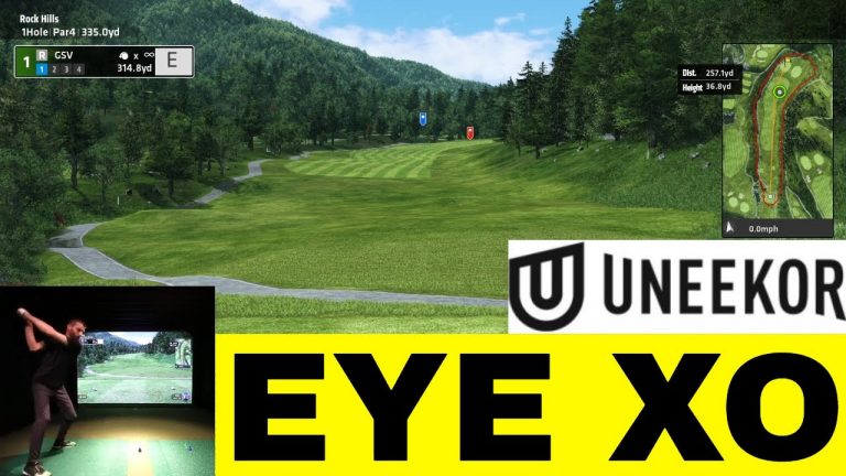 Golf Simulator LIVE Play Plus Q&A – UNEEKOR EYE XO Succeed Software ⛳