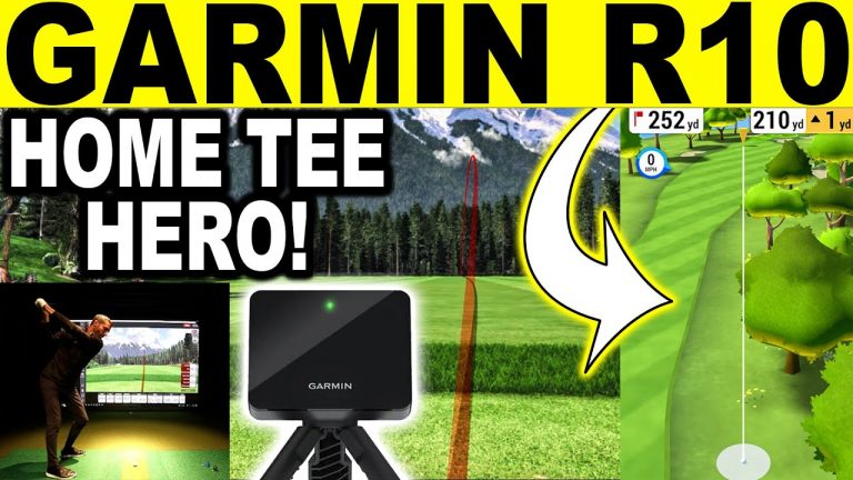 Garmin R10 – Golf Simulator Software Review (Playing Home Tee Hero) ⛳