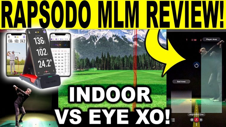 RAPSODO Mobile Launch Monitor Review & Unboxing (MLM INDOOR vs EYE XO)