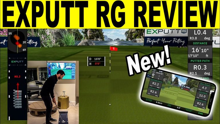 EXPUTT RG – NEW Putting Simulator – Unboxing, First Look, & Review! ?