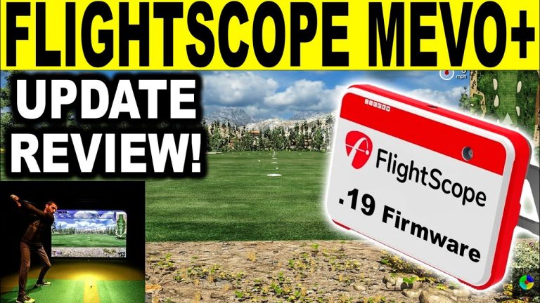 Flightscope Mevo+ Review – NEW .19 Firmware Update (Driver, Putting, Chipping, & Irons)