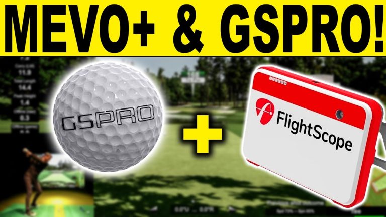 Flightscope Mevo Plus & GSPro Golf Simulator Software! FIRST LOOK & REVIEW