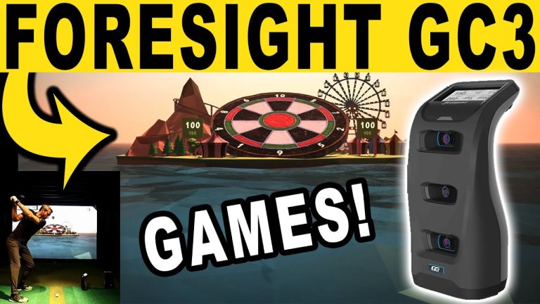 Foresight Sports GC3 GAMES! Fairgrounds Review, Demo, & Setup Info (Golf Simulator)