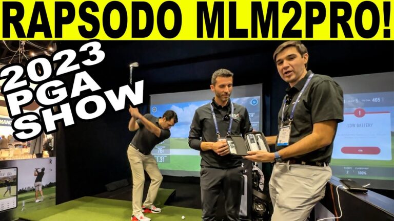 RAPSODO Mobile Launch Monitor 2 PRO (MLM 2 PRO) ? – 2023 PGA Show