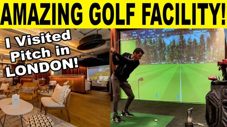AMAZING GOLF SIMULATOR FACILITY! The Modern Golf Club? (Pitch London Review)