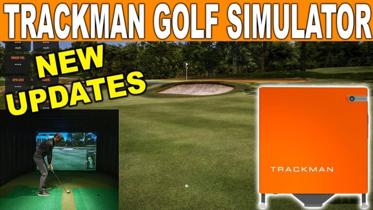 TRACKMAN Golf Simulator – New Virtual Golf Updates & Review (Trackman 4)