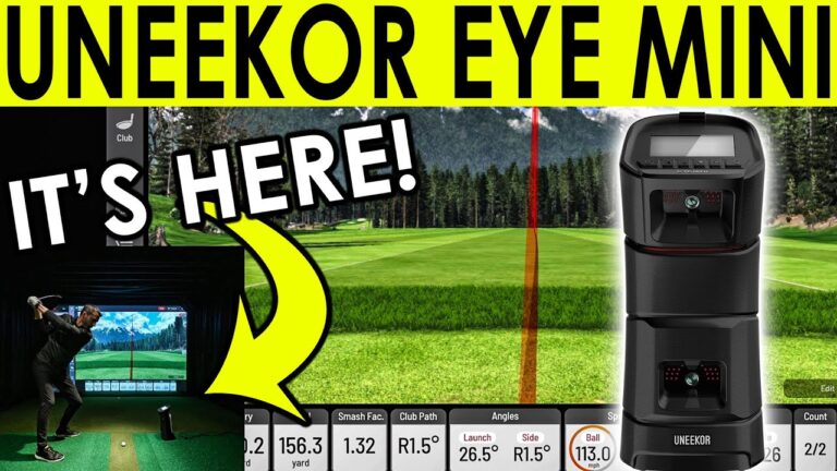 UNEEKOR EYE MINI – FIRST LOOK! Golf Simulator Install, Unboxing, & Review