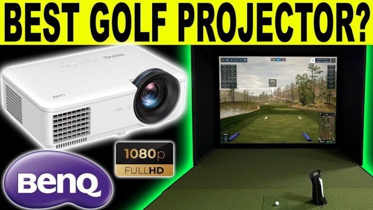 Best Golf Simulator in 2023? BENQ LH820ST Review (AFFORDABLE LASER!)