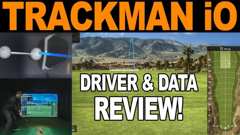 TRACKMAN iO – Driver Review & FULL Club Data Info (Trackman Golf Simulator)