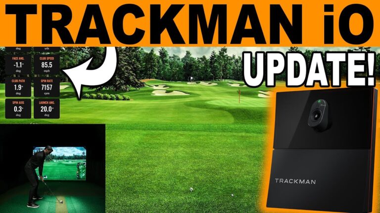 TRACKMAN iO UPDATE! Club Path & Club Speed is Here! Full Review & Demo