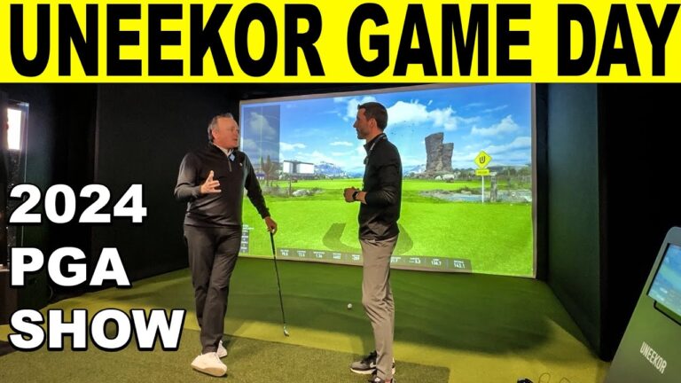 UNEEKOR GAME DAY GOLF SIMULATOR SOFTWARE – 2024 PGA SHOW