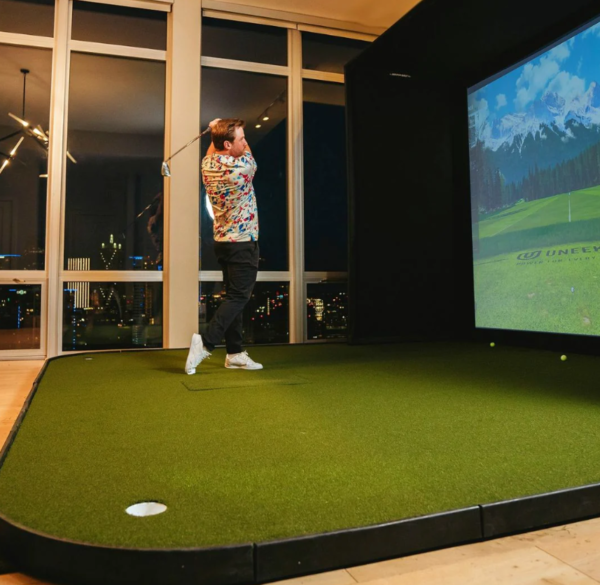 golf simulator flooring & turf