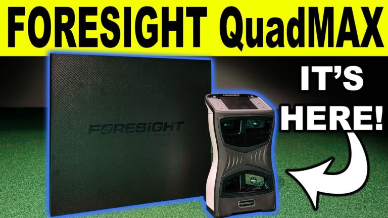 Foresight Sports QuadMax – FIRST LOOK!  Unboxing, Setup, & Review (Golf Launch Monitor)