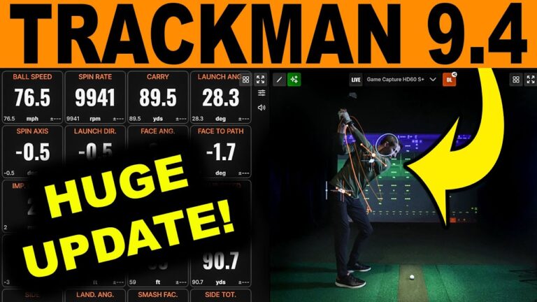 Trackman Golf Simulator – Huge TPS 9.4 Update (First Look & Review)
