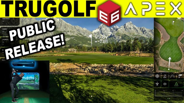 TRUGOLF E6 APEX Golf Simulator Software – Public Release Review