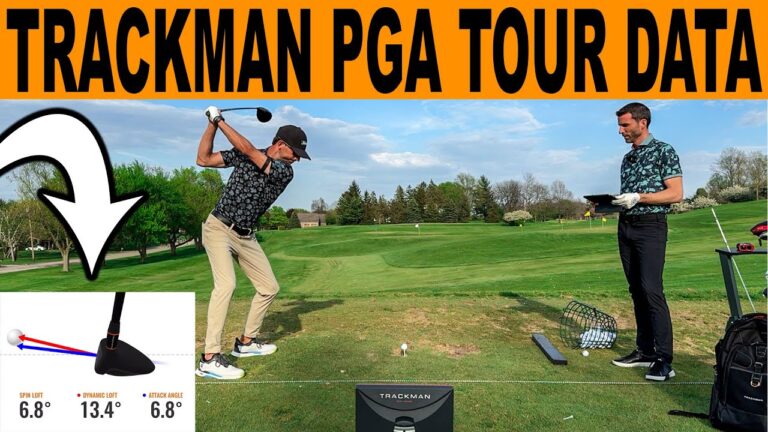 Trackman PGA Tour Data 2023 – Hit Driver Further Optimizing Backspin!