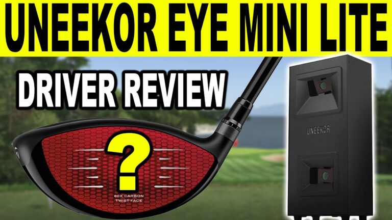 UNEEKOR EYE MINI LITE Driver Review!  Is it any Good? (Golf Simulator)