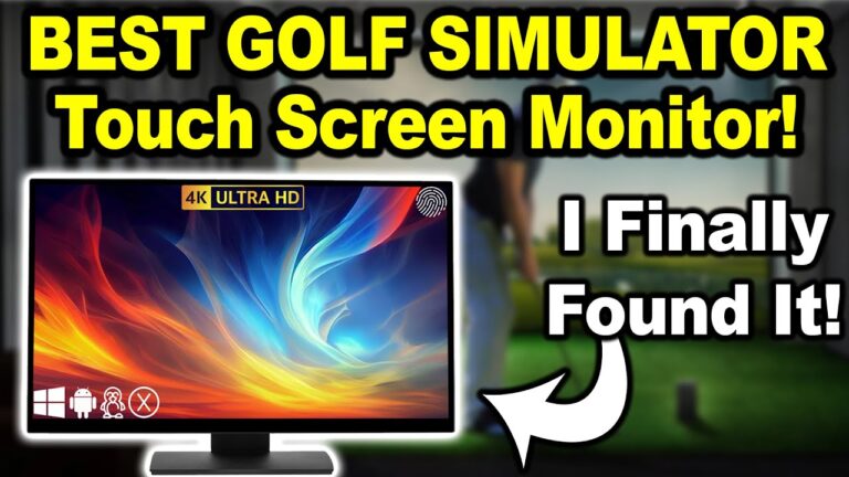 Best Golf Simulator Touch Screen Monitor! Touchscreen Guru Review!