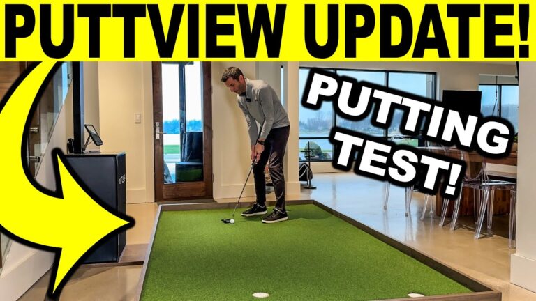 PuttView P7+ Home Putting Green: NEW Putting Test Update! Will I Fail?