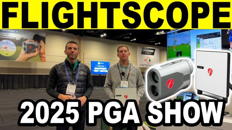 Flightscope Golf NEW i4 Rangefinder, X3C, and Badger AI (2025 PGA SHOW)